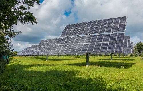 Des panneaux solaires utilisés à des fins écologiques
