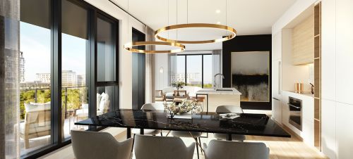 Oria condo kitchen