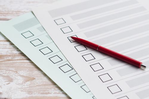 Liste vide pour faire l'inventaire de ses biens