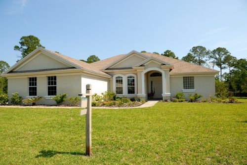 Single-family house flipped by an investor