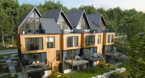 Scandinavian condo: Arborescence1