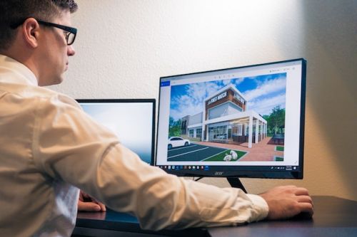 Rendu 3D d’un bâtiment grâce à la photogrammétrie