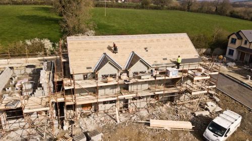 Maison en construction