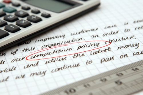 Competitive pricing 